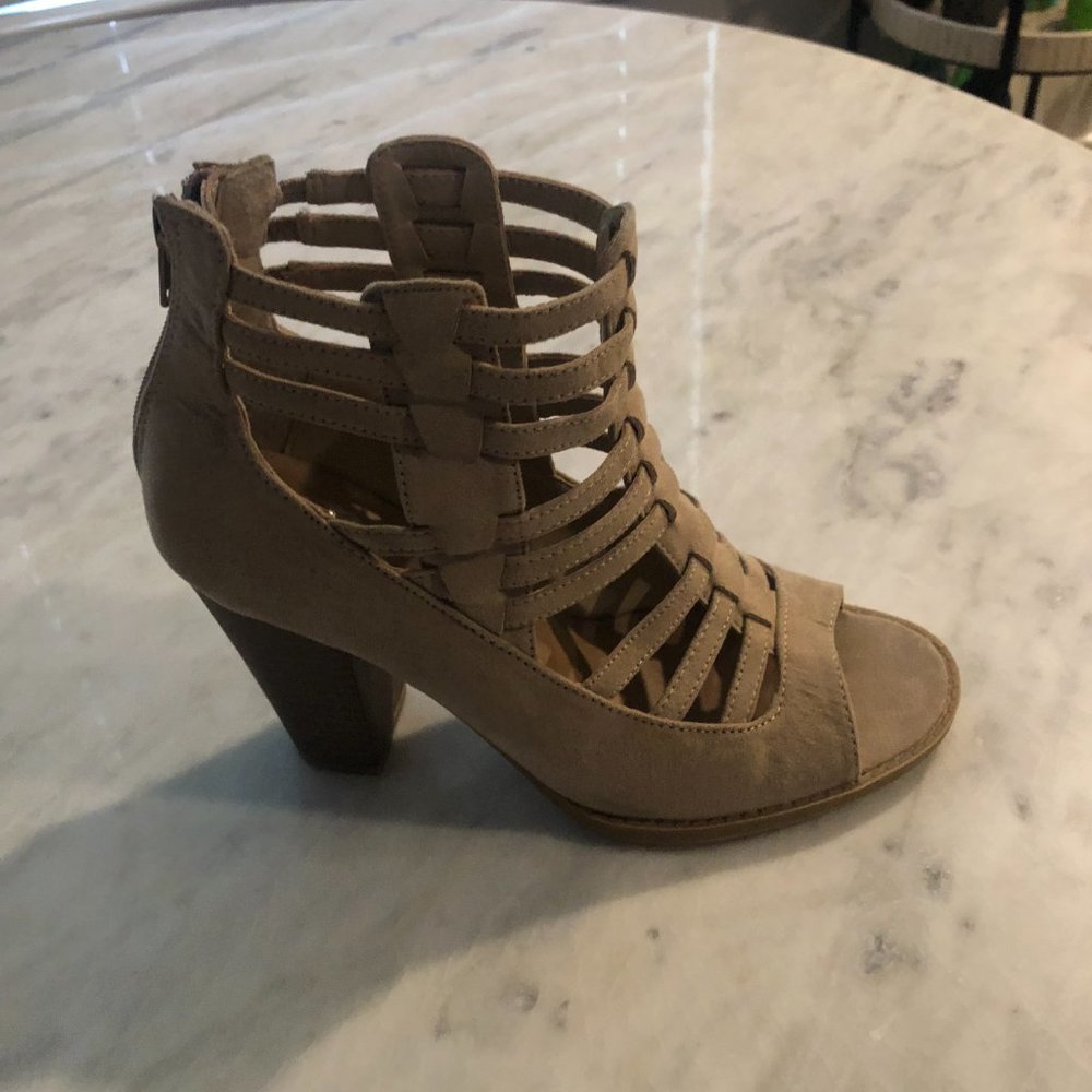 G By Guess Open Toe Ankle Boot - Size - 6 1/2 San… - image 5